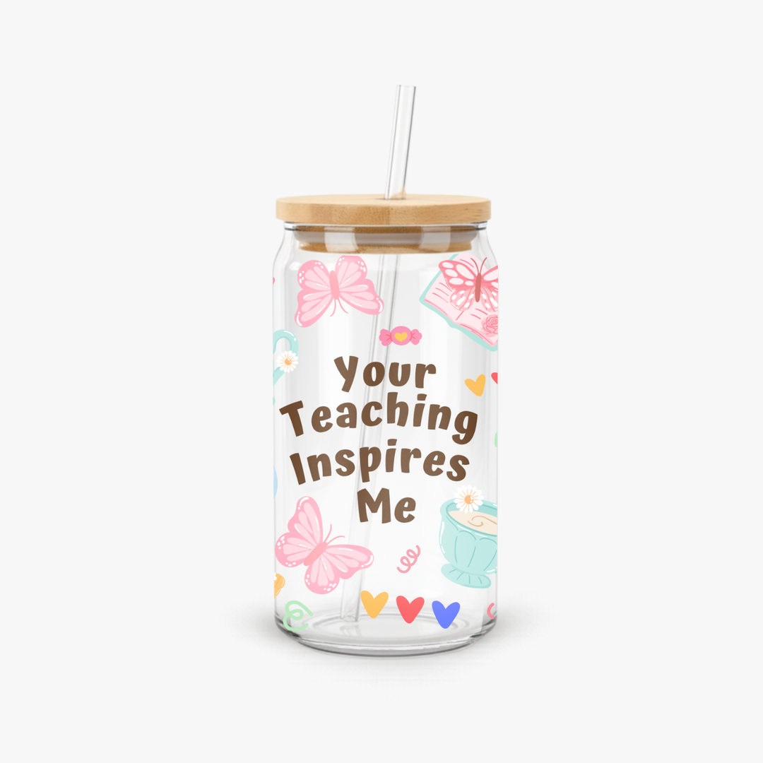 Glass Can With Straw - FS22