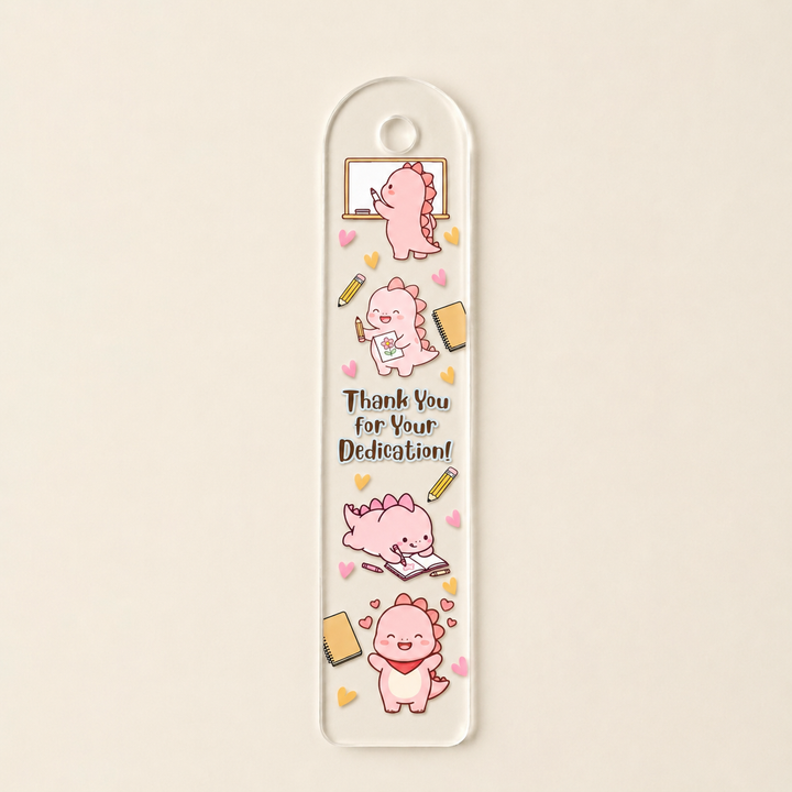 Acrylic Bookmark Tassels Transparent for Gifting | Teacher's Children's Day | Birthday | Page Holder