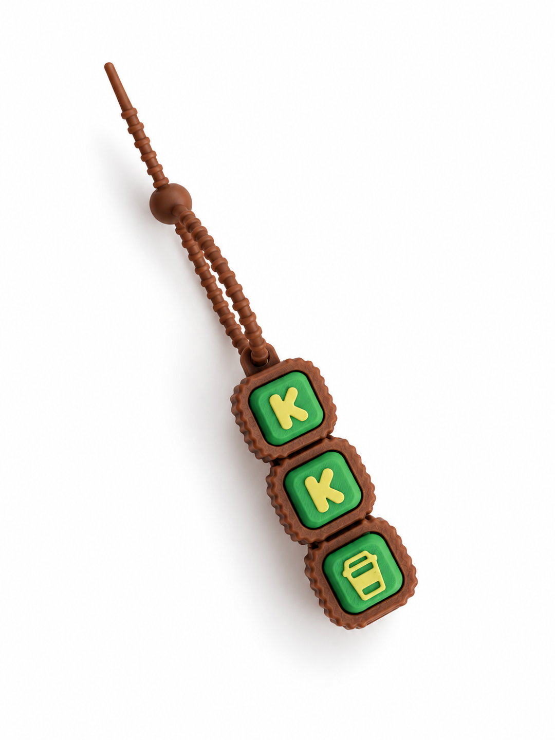 [Pre-Order] Personalised Paracord Clicker Keychain | Name Cute Icons | Bag Accessories | Fidget Clicker