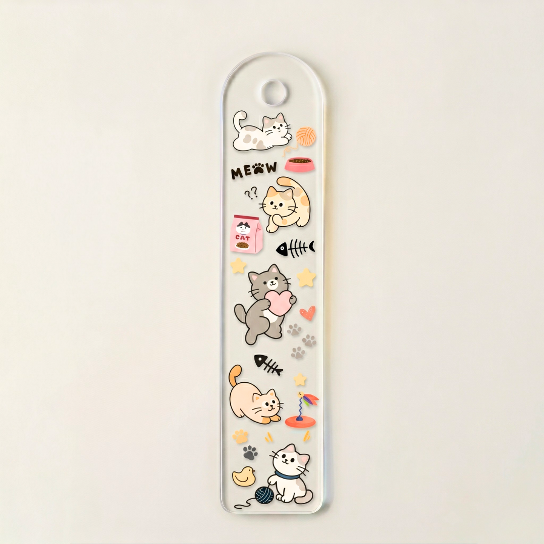 Acrylic Bookmark Tassels Transparent for Gifting | Teacher's Children's Day | Birthday | Page Holder