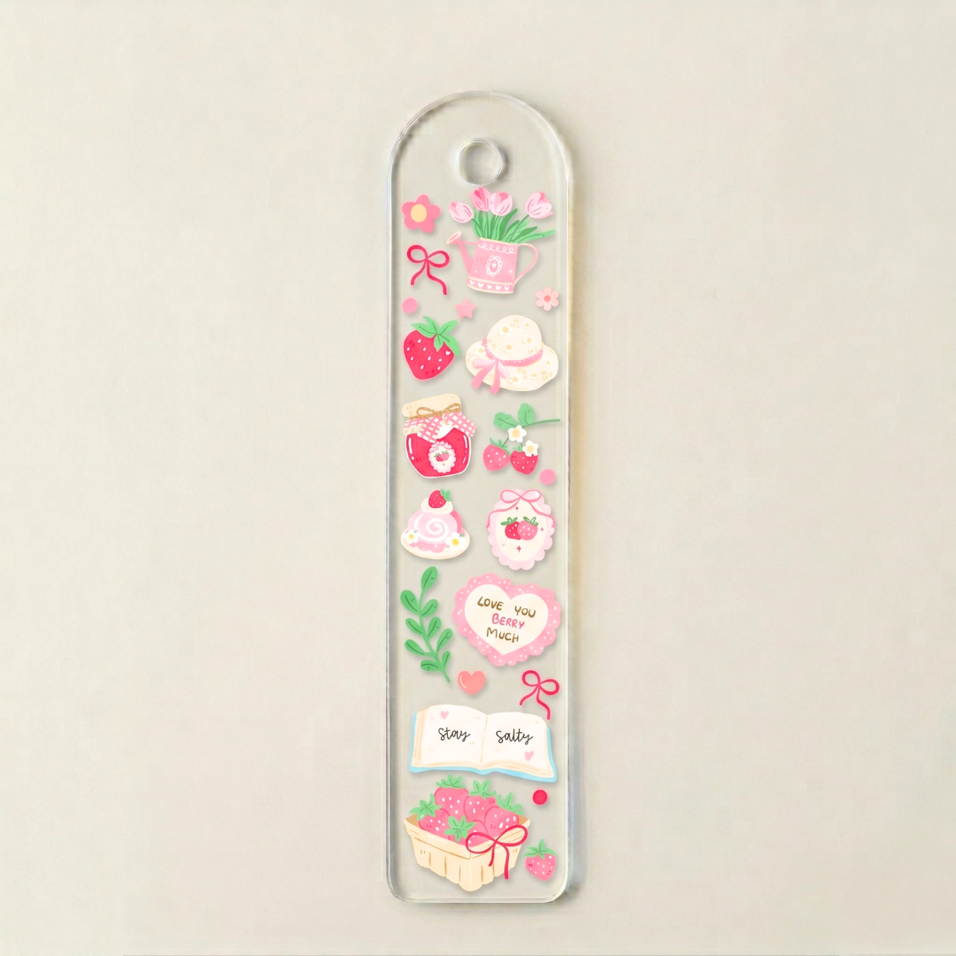 Acrylic Bookmark Tassels Transparent for Gifting | Teacher's Children's Day | Birthday | Page Holder