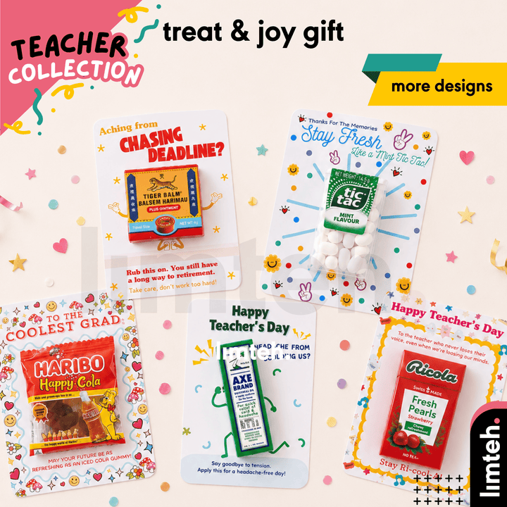 Treat & Joy Gift | Snack Gift | Door Gift | Farewell | Birthday | Graduation Wedding | Teacher's Day | Christmas