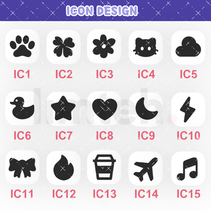 [Pre-Order] Personalised Paracord Clicker Keychain | Name Cute Icons | Bag Accessories | Fidget Clicker