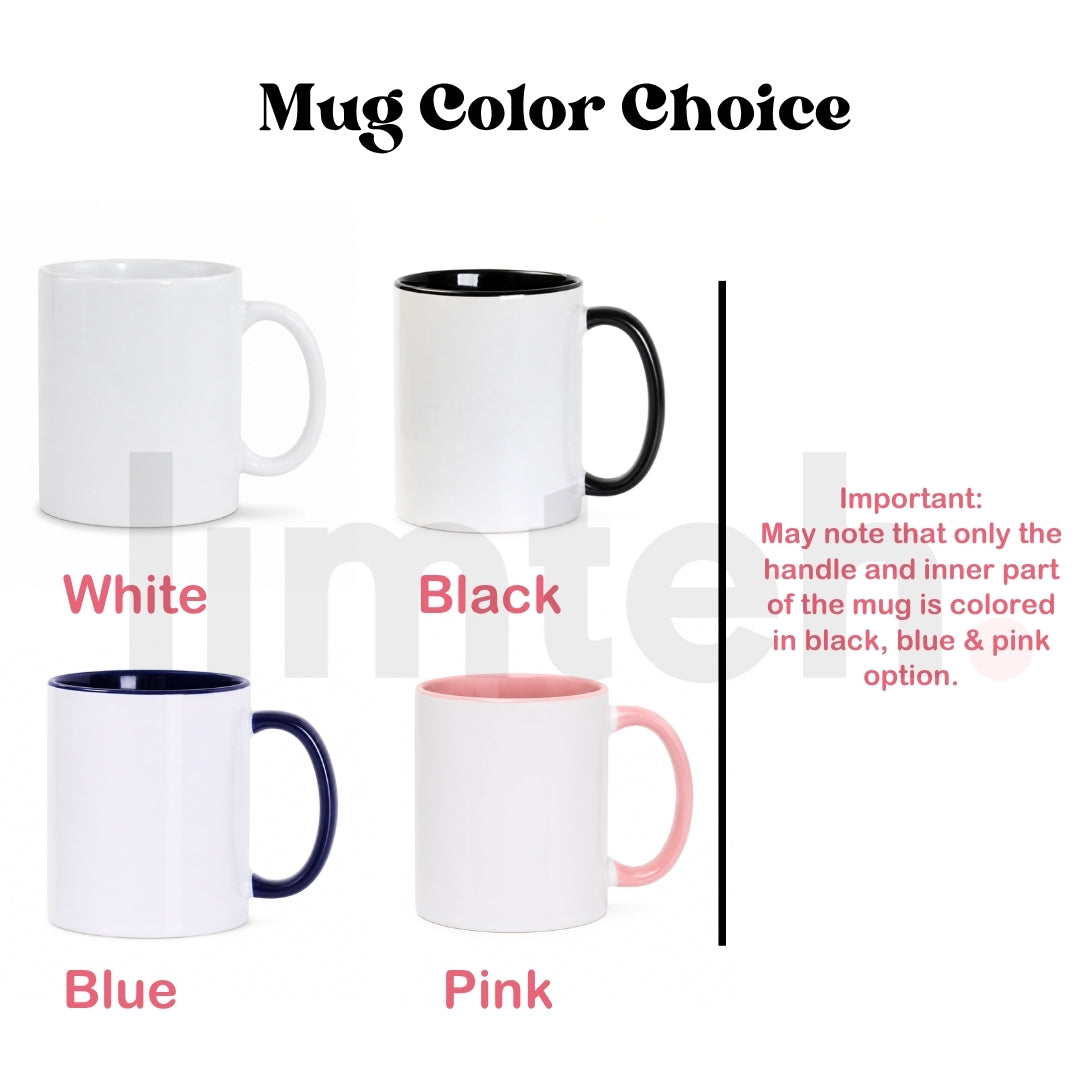 Customised Gift Ceramic Mug 325ML | Tea Coffee Cup | Breakfast Milk Water Glass Cup | Personalized Gift | Farewell Gifts