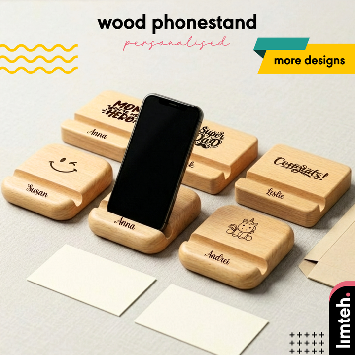 Personalised handphone stand  Customised phone holder  | Farewell Gifts |  Christmas Gift  Xmas gift | Personalised Gift