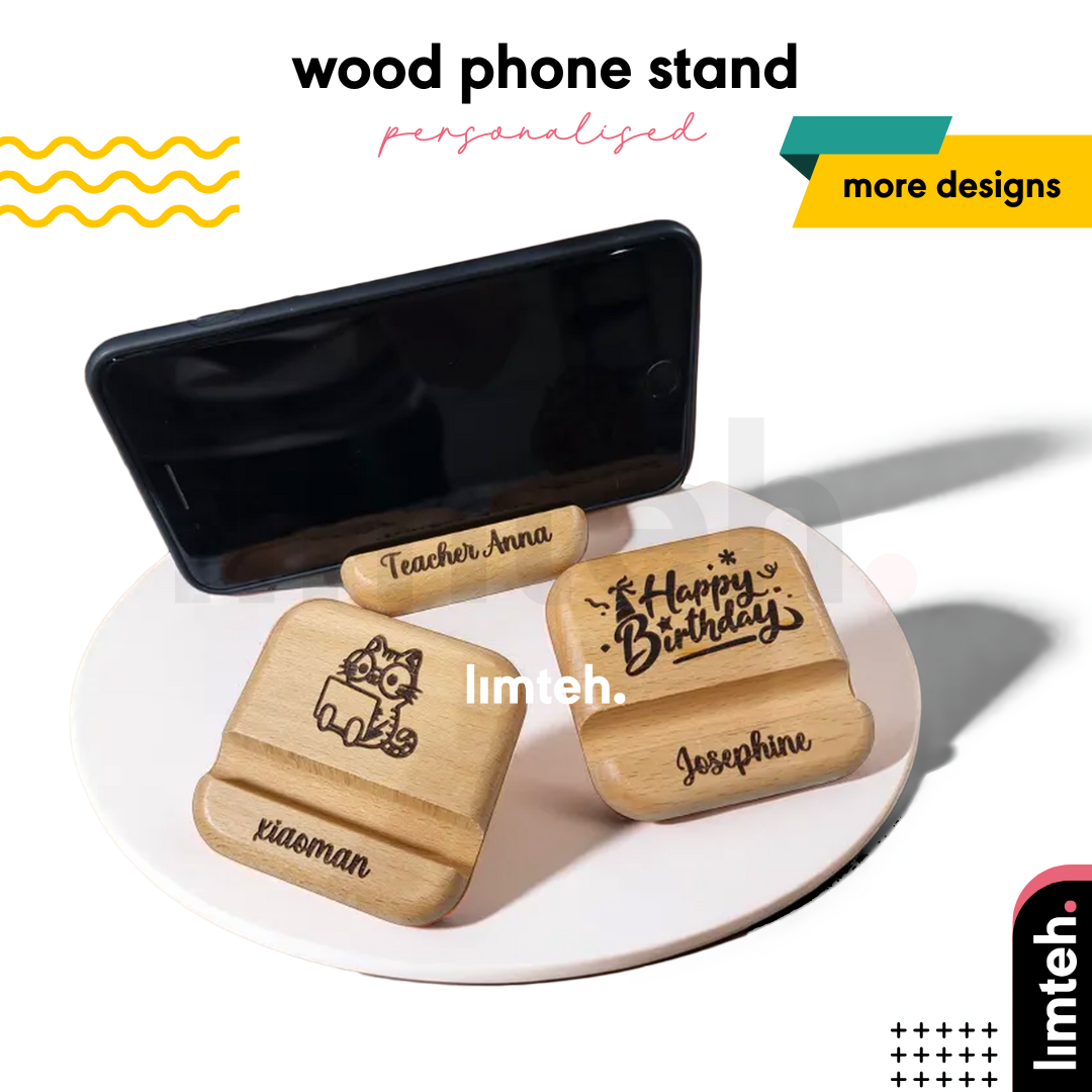 Personalised handphone stand  Customised phone holder  | Farewell Gifts |  Christmas Gift  Xmas gift | Personalised Gift