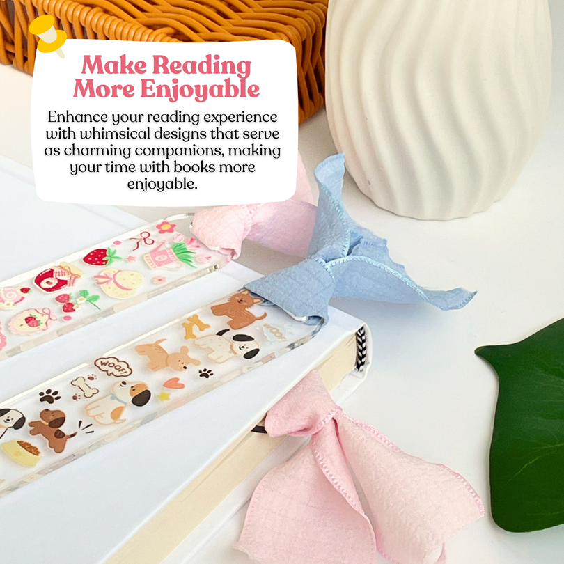 Acrylic Bookmark Tassels Transparent for Gifting | Teacher's Children's Day | Birthday | Page Holder