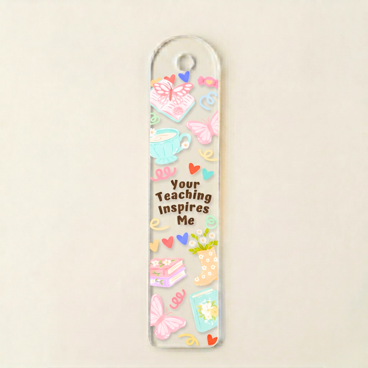 Acrylic Bookmark Tassels Transparent for Gifting | Teacher's Children's Day | Birthday | Page Holder
