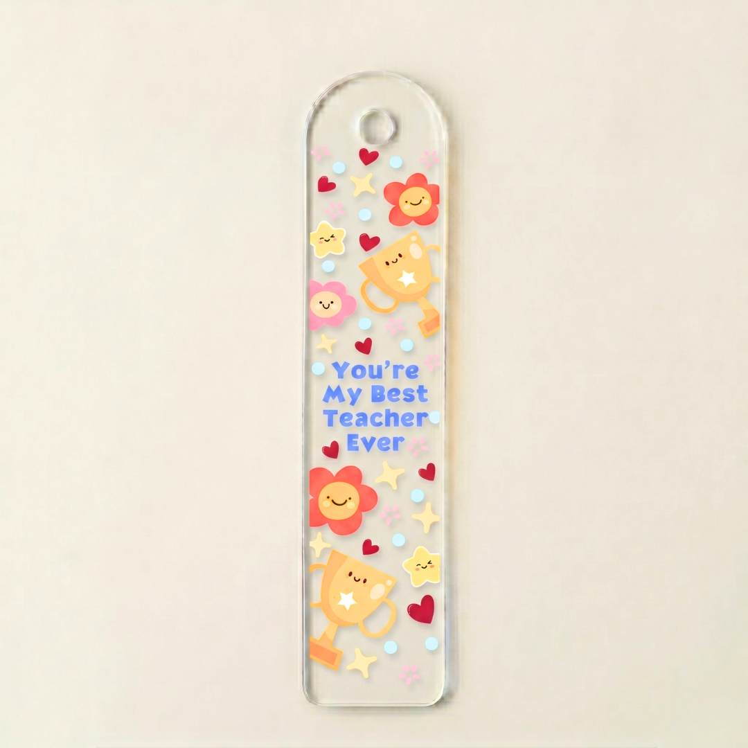 Acrylic Bookmark Tassels Transparent for Gifting | Teacher's Children's Day | Birthday | Page Holder