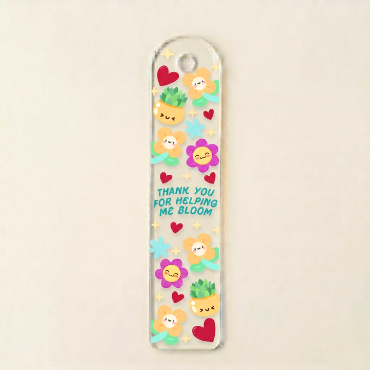 Acrylic Bookmark Tassels Transparent for Gifting | Teacher's Children's Day | Birthday | Page Holder