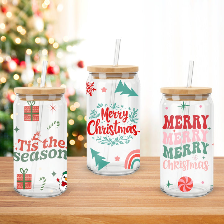 Glass Can With Straw | Glass Mug | Designer Mugs Cups | Gifts | LIMTEH