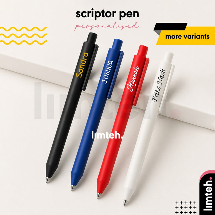 Personalised Scriptor Pen | Customised Pen | Farewell Gift | Teachers Day Gift | Personalised Gift | LIMTEH