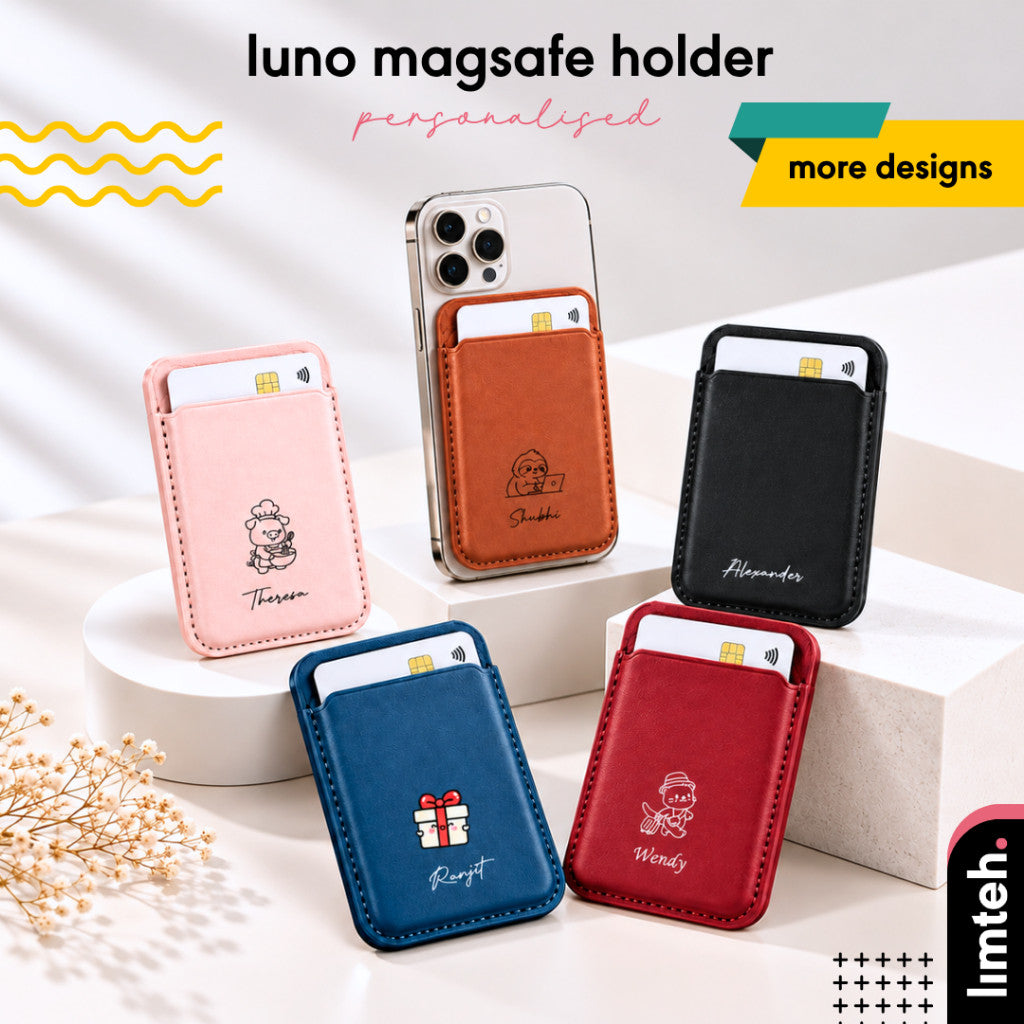 Personalised Luno Magsafe Holder | Customised Magsafe Holder | Personalised Gift | Christmas Gift | Farewell Gift