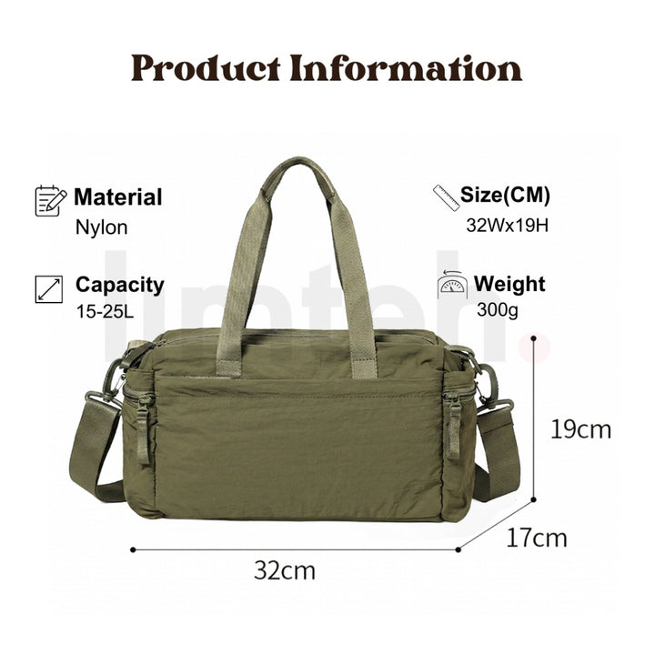 Personalised Weekender Bag | Duffel Bag | Fitness Bag | Yoga Bag | Gym Bag | Travel Bag | Gym bag Compartment