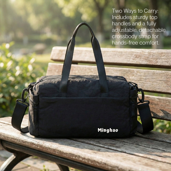 Personalised Weekender Bag | Duffel Bag | Fitness Bag | Yoga Bag | Gym Bag | Travel Bag | Gym bag Compartment