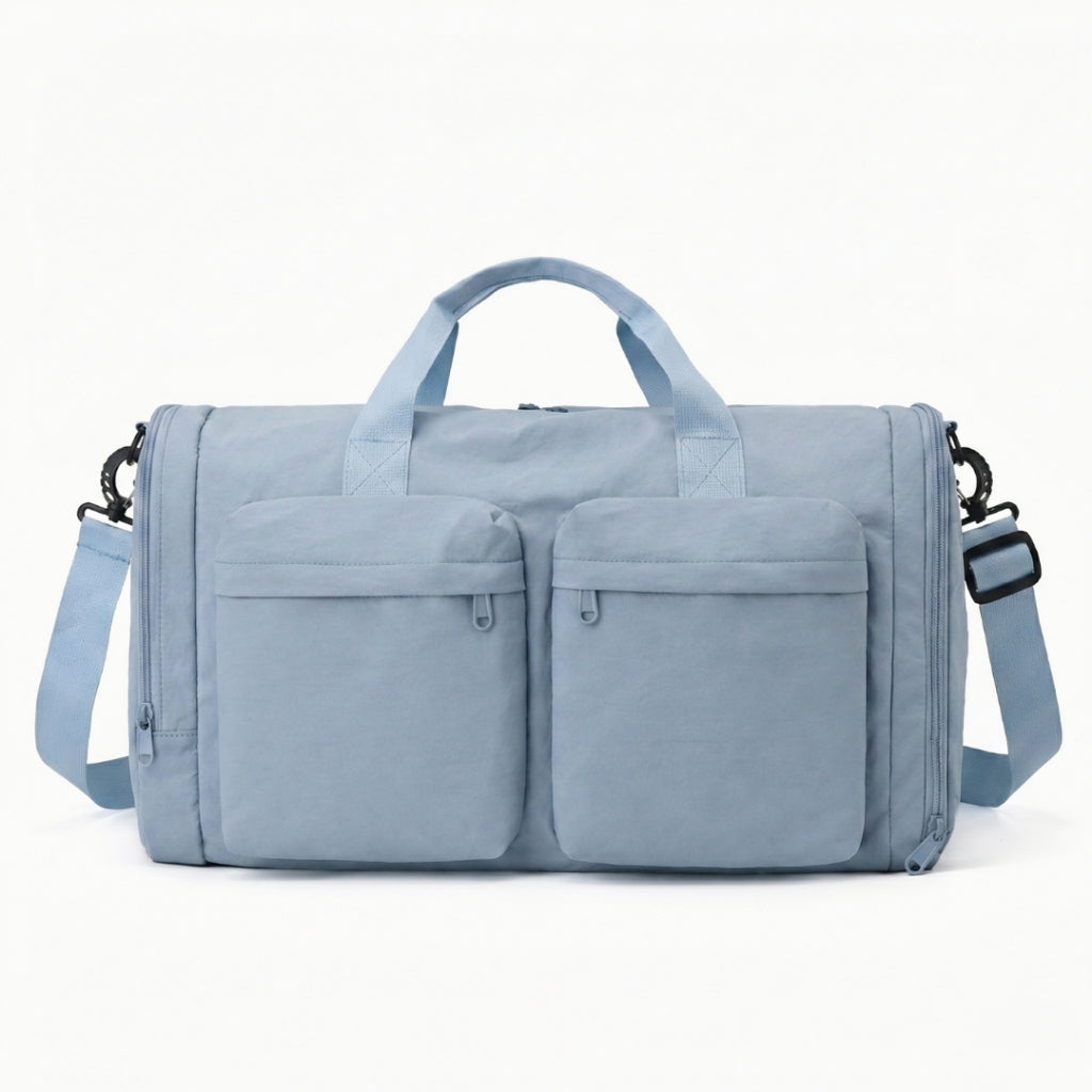 Personalised Travel Bag | Duffel Bag | Fitness Bag | Yoga Bag | Gym Bag | Gym bag Shoe Compartment | Wet Dry Separation