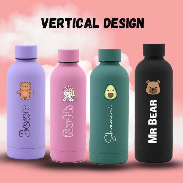 Personalised Tumbler | Thermal Stainless Steel Water Bottle 500ml | Christmas Gifts | Farewell Gifts | Birthday Gifts
