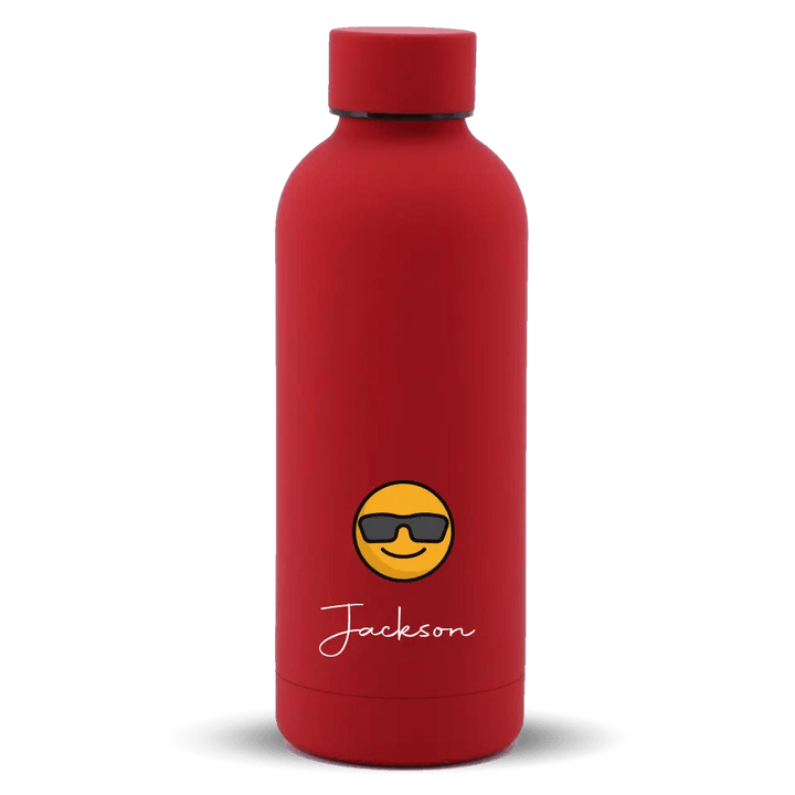 [Name Icon Series] Mizu Thermos tumbler bottle | Stainless Steel Water Bottle 500ml - Candy Red