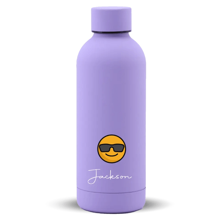 [Name Icon Series] Mizu Thermos tumbler bottle | Stainless Steel Water Bottle 500ml - Purple