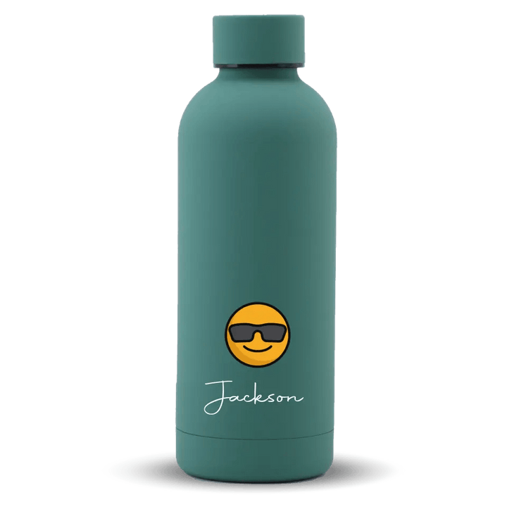 [Name Icon Series] Mizu Thermos tumbler bottle | Stainless Steel Water Bottle 500ml - Basil Green