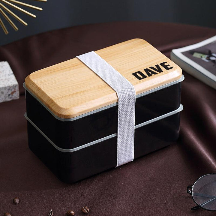 Personalised Bento box | Lunch Box Microwave Safe | Lunch Box | Bento Box | Food Container Set BPA-Free Food-Safe