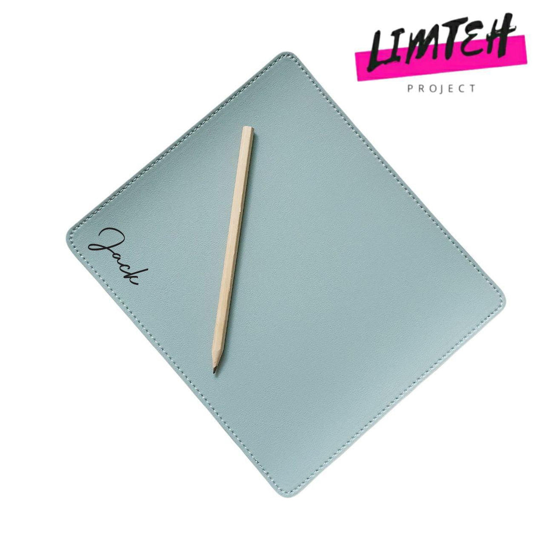 Personalised Mouse Pad | Premium Leather Mousepad | Table Mat