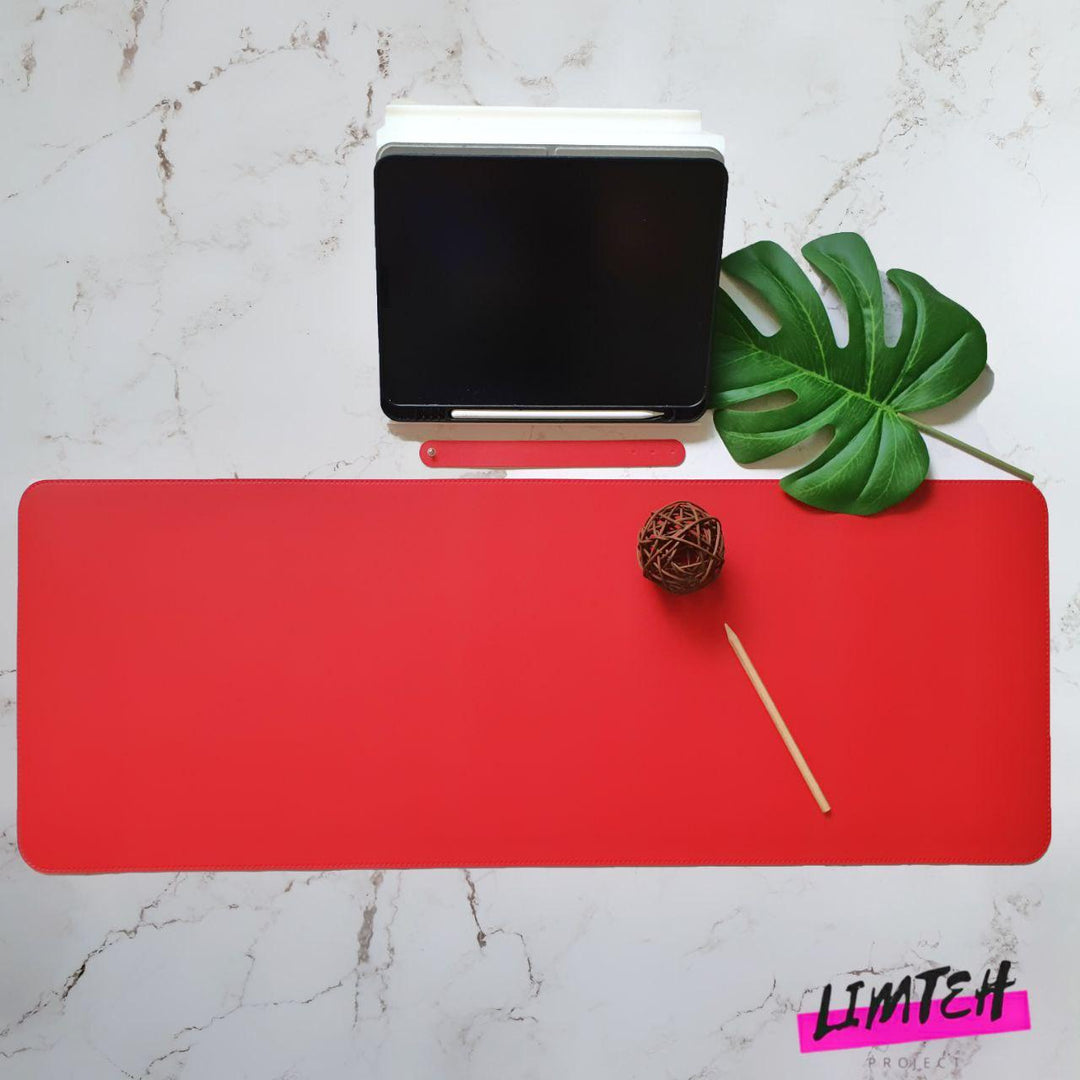 LL-COEUR Extra Large PU Leather Desk At Large Ouse Pad XXL Waterproof