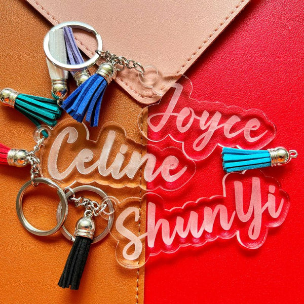 Personalised Keychain | Acrylic Keychain | Acrylic Key Chain | Customised Name | Special | Corporate Gifts | Key Tags